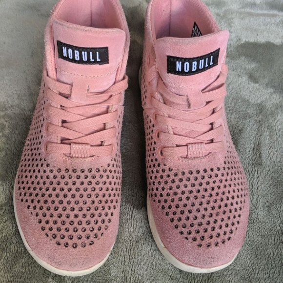NOBULL Shoes - NOBULL🐂 Blush Suede Trainer